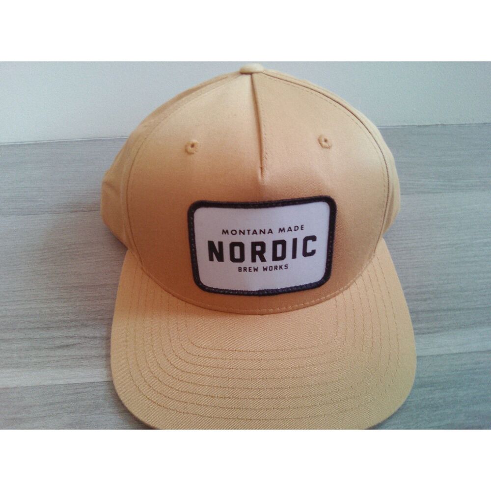 Nordic Brew Works "Montana Made" snapback trucker-style cap – New Without Tags.